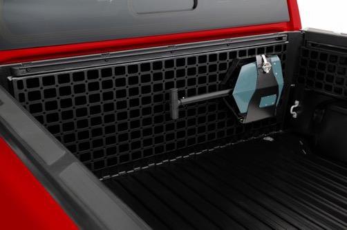 Panel Molle para almacenamiento, parte frontal
